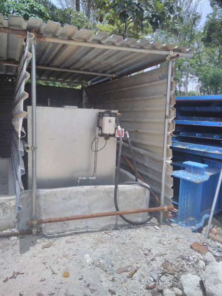 3600 liters Rectangular tank